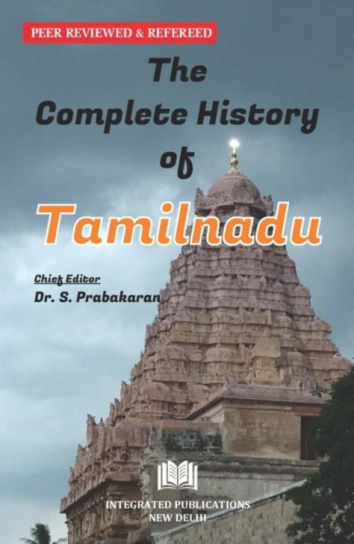 Coverpage of The Complete History of Tamilnadu, history edited book