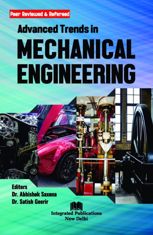 Coverpage of Advanced Trends in Mechanical Engineering, mechanical engineering edited book
