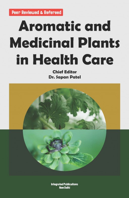 Coverpage of Aromatic and Medicinal Plants in Health Care, medicinal plants edited book