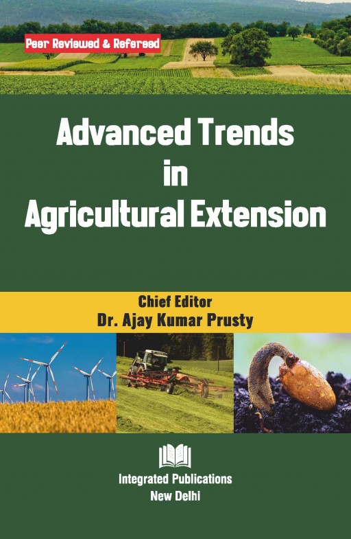 Coverpage of Advanced Trends in Agricultural Extension, agricultural extension edited book