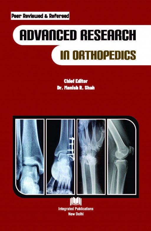 Coverpage of Advanced Research in Orthopedics, orthopedics edited book